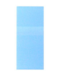 ゴム氏名印・ヨコ書き 25×6mm・青