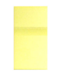 ゴム氏名印・ヨコ書き 30×6mm・黄色